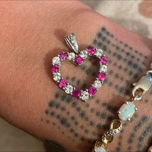 Open heart pendant 💗